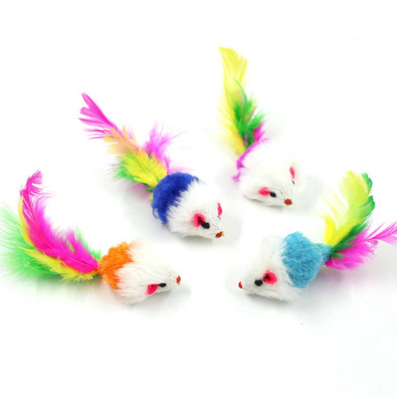 1PCS Feathered Sisal Ball Cat Toy for Self-Entertainment and Boredom Relief, Durable Cat Toy for Scratching and Biting
