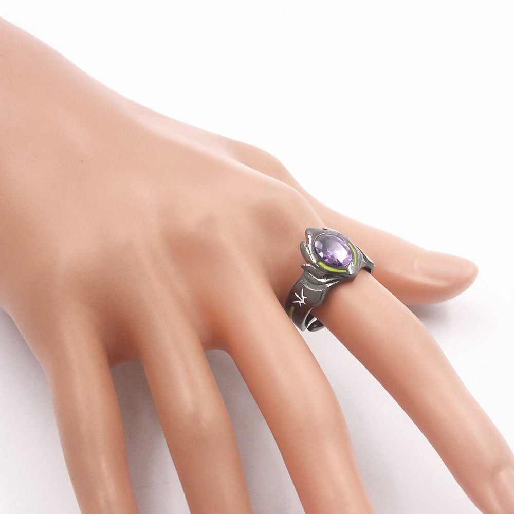 Code Geass Rebel Lulu Xiu Ring Pivot Wood Vermilion Bird Close Friend Pair Ring