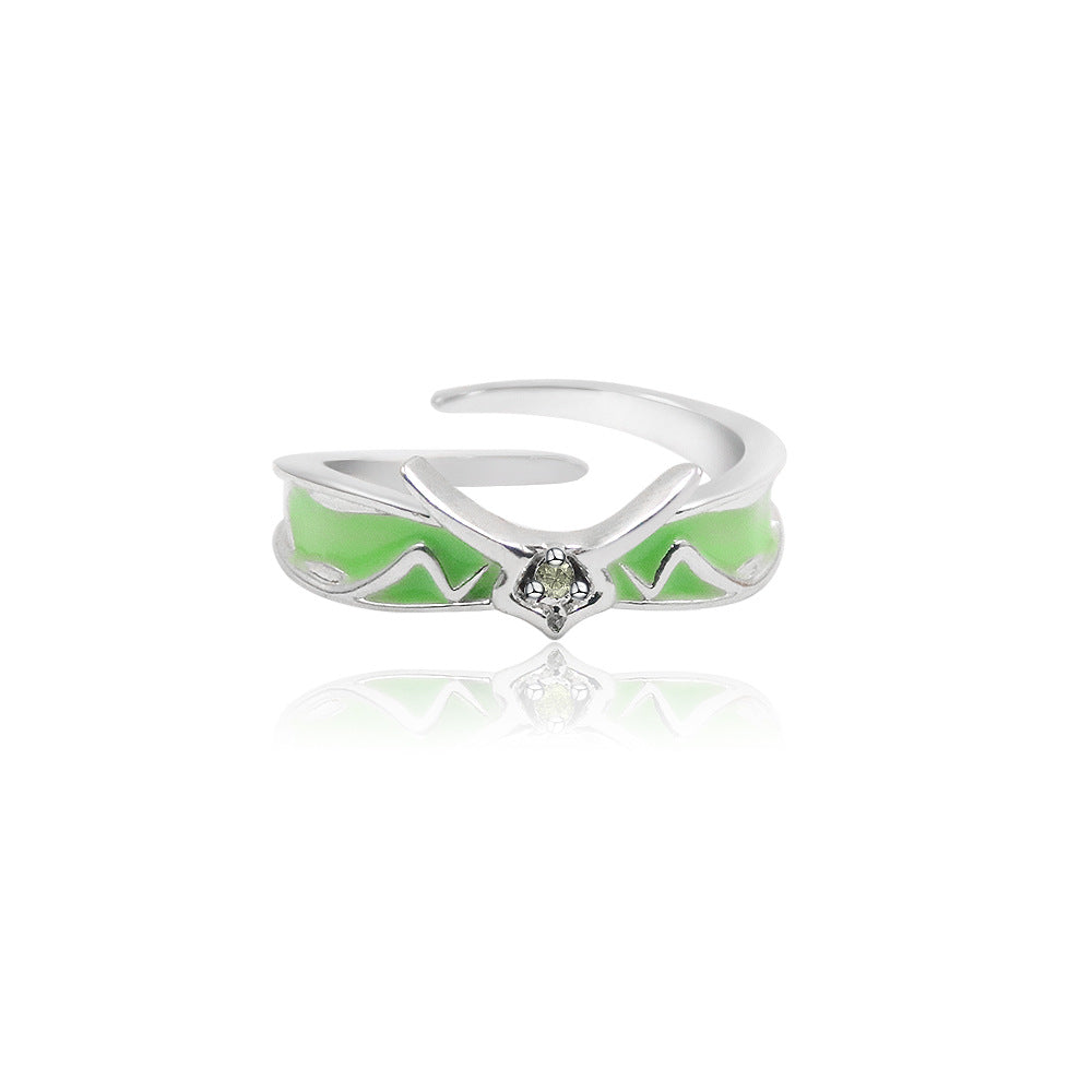 Code Geass Rebel Lulu Xiu Ring Pivot Wood Vermilion Bird Close Friend Pair Ring